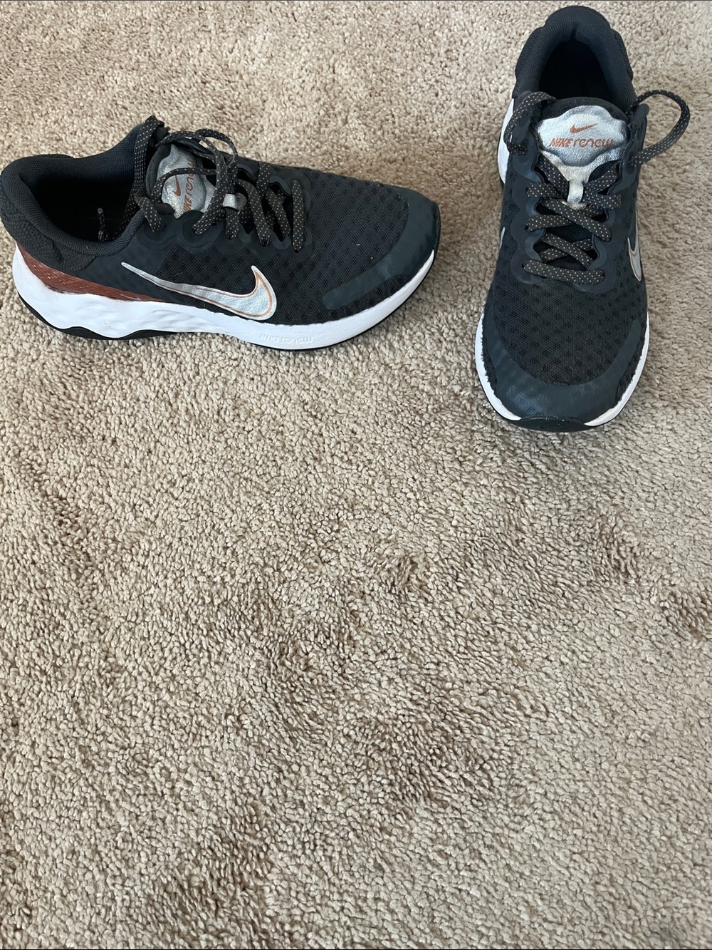 Nike | Renew Ride 3 Dark Smoke Grey Metallic Copper Running Shoes | Women’s 8